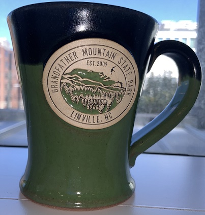 Grandfather Mountain State Park Shamrocks Coffee Mug