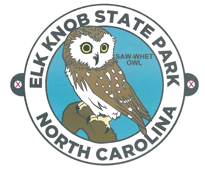 Elk Knob Owl Hiking Medallion