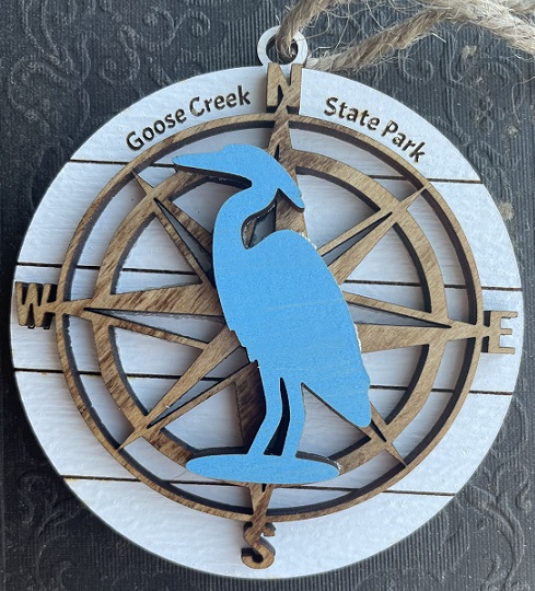 Goose Creek State Park Ornament-GOCRheron