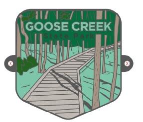 Goose Creek Boardwalk Medallion-GOCRboardwalkHM