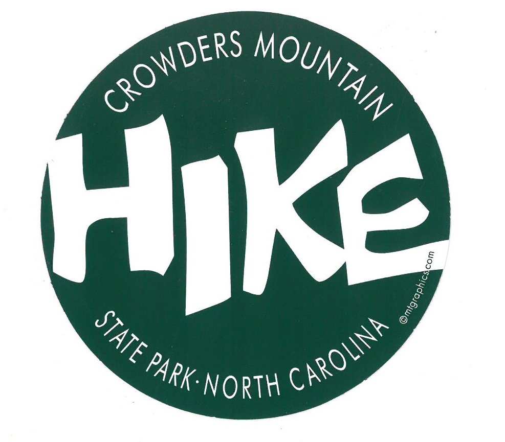 Crowders Mountain State Park Hike Sticker