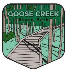 Goose Creek Boardwalk Pin-GOCRboardwalkpin