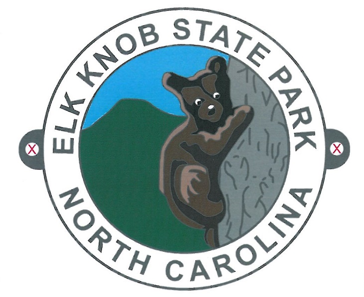 Elk Knob Bear Hiking Medallion
