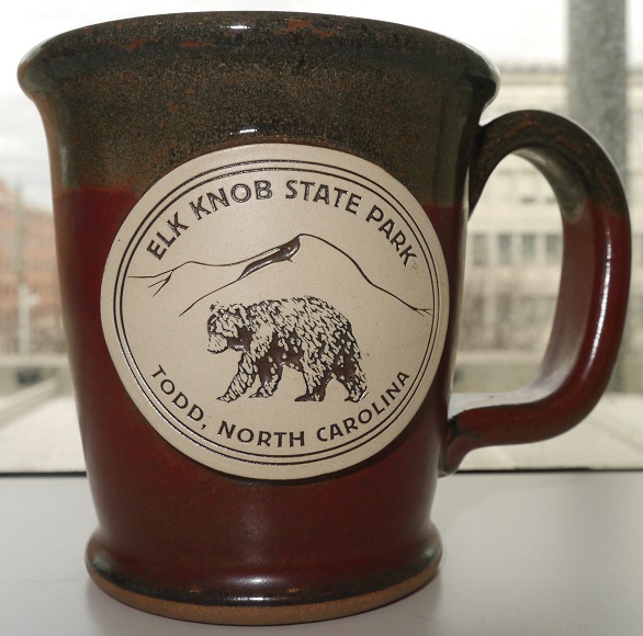 Elk Knob State Park Brick Red Coffee Mug